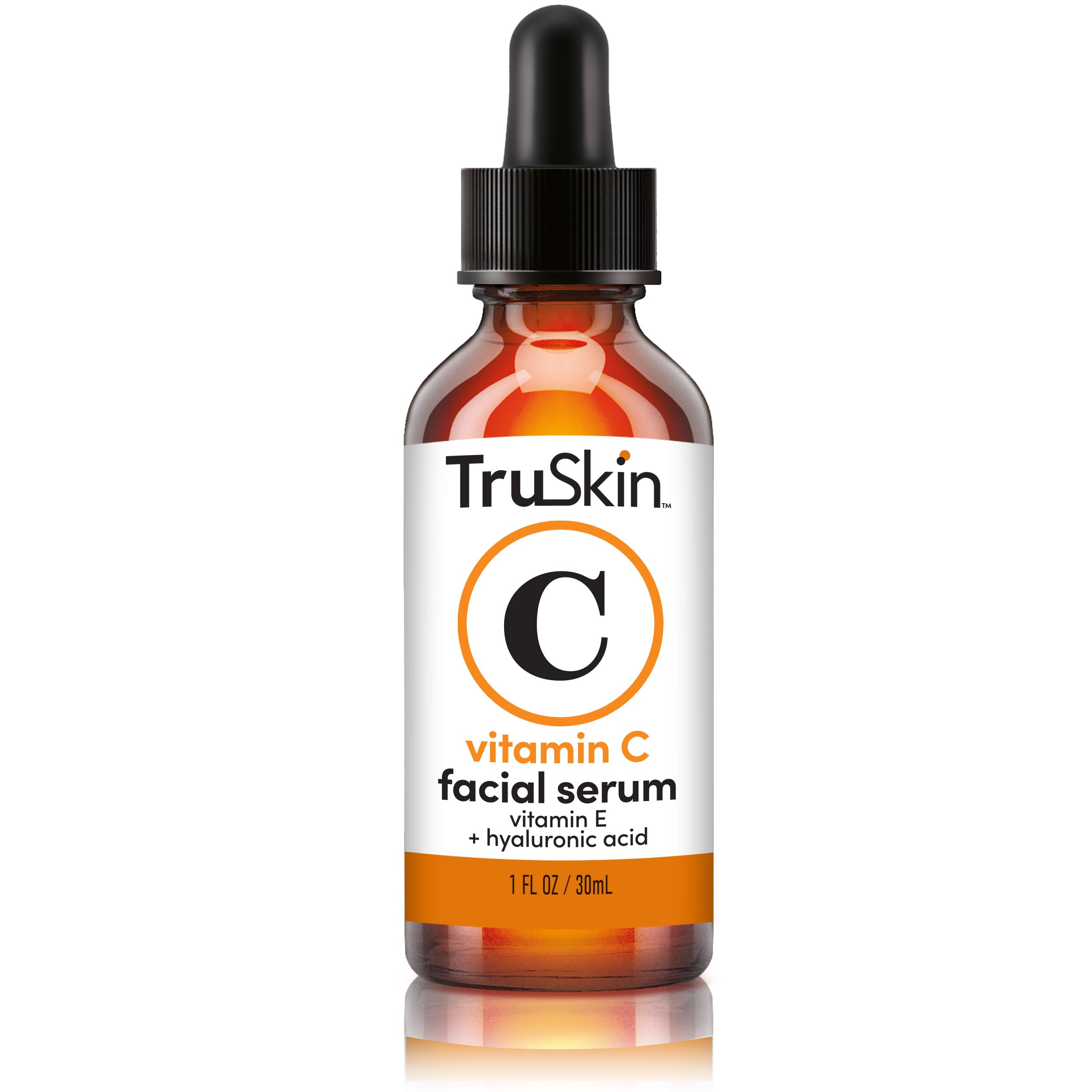 TruSkin vitamin C facial serum dropper bottle