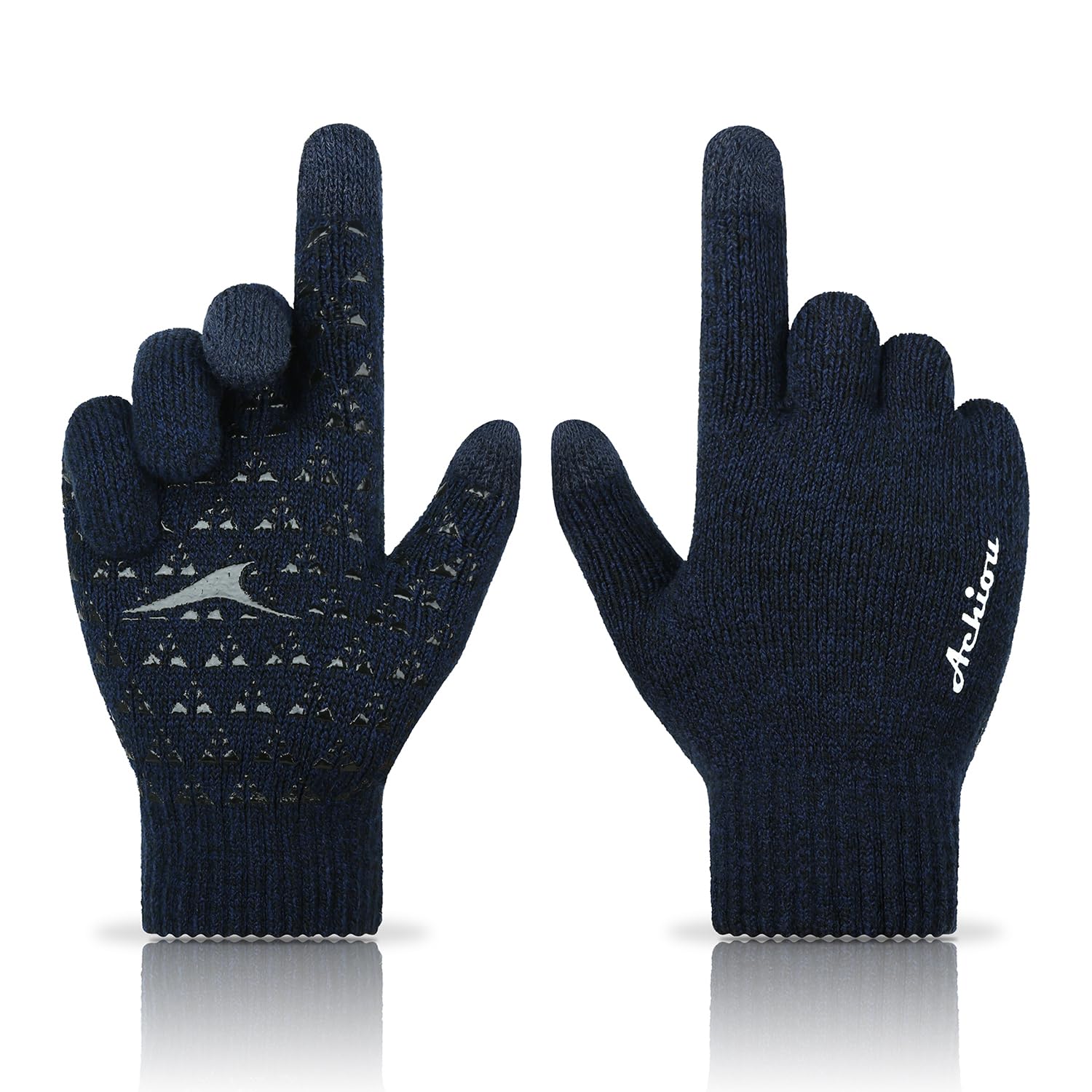 Achiou touchscreen winter gloves