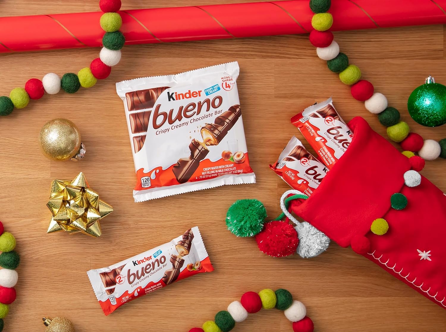 Kinder Bueno chocolate bars multipack