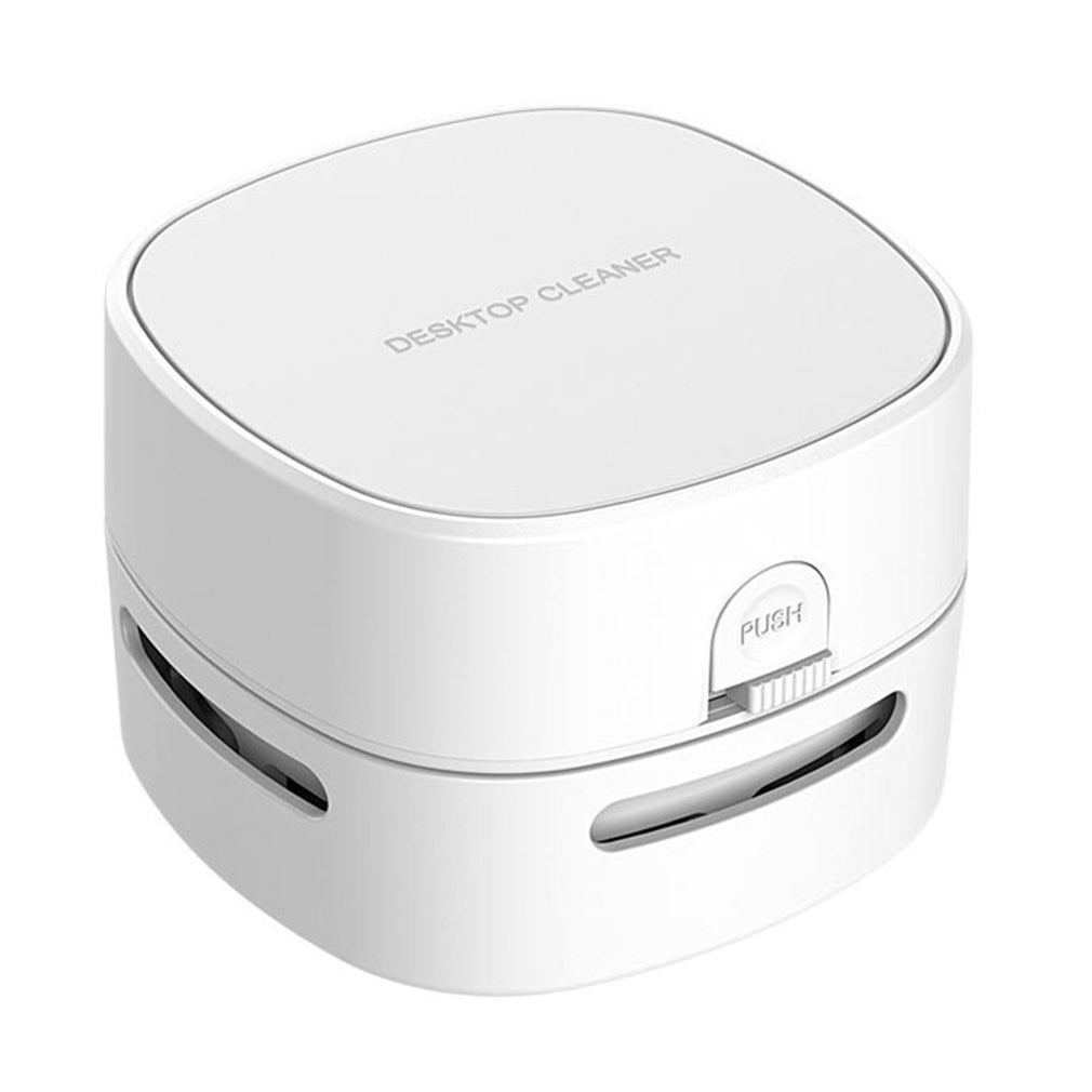 Mini rechargeable desktop vacuum cleaner for keyboard and desk crumbs