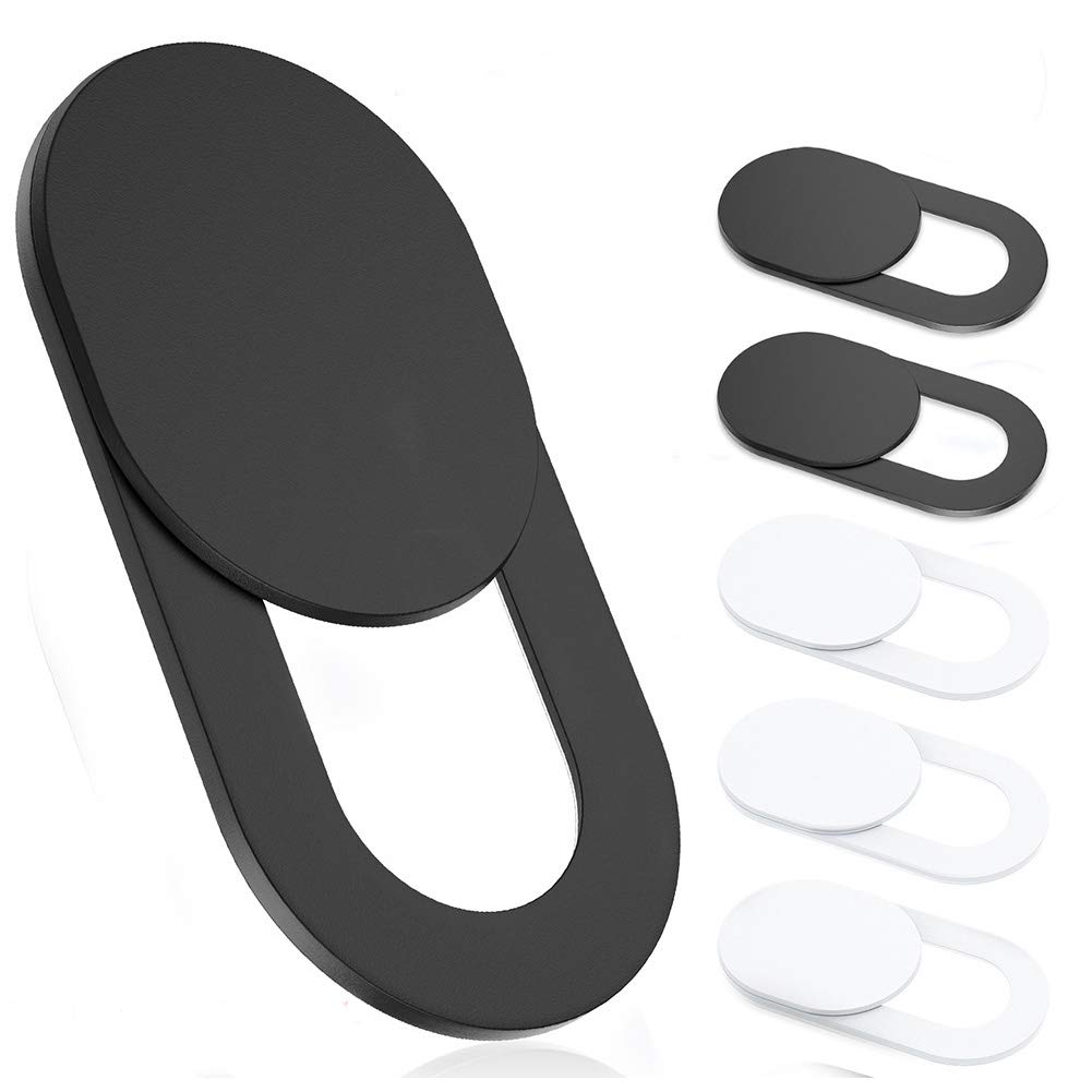 Ultra-thin sliding webcam privacy covers for laptop and phone