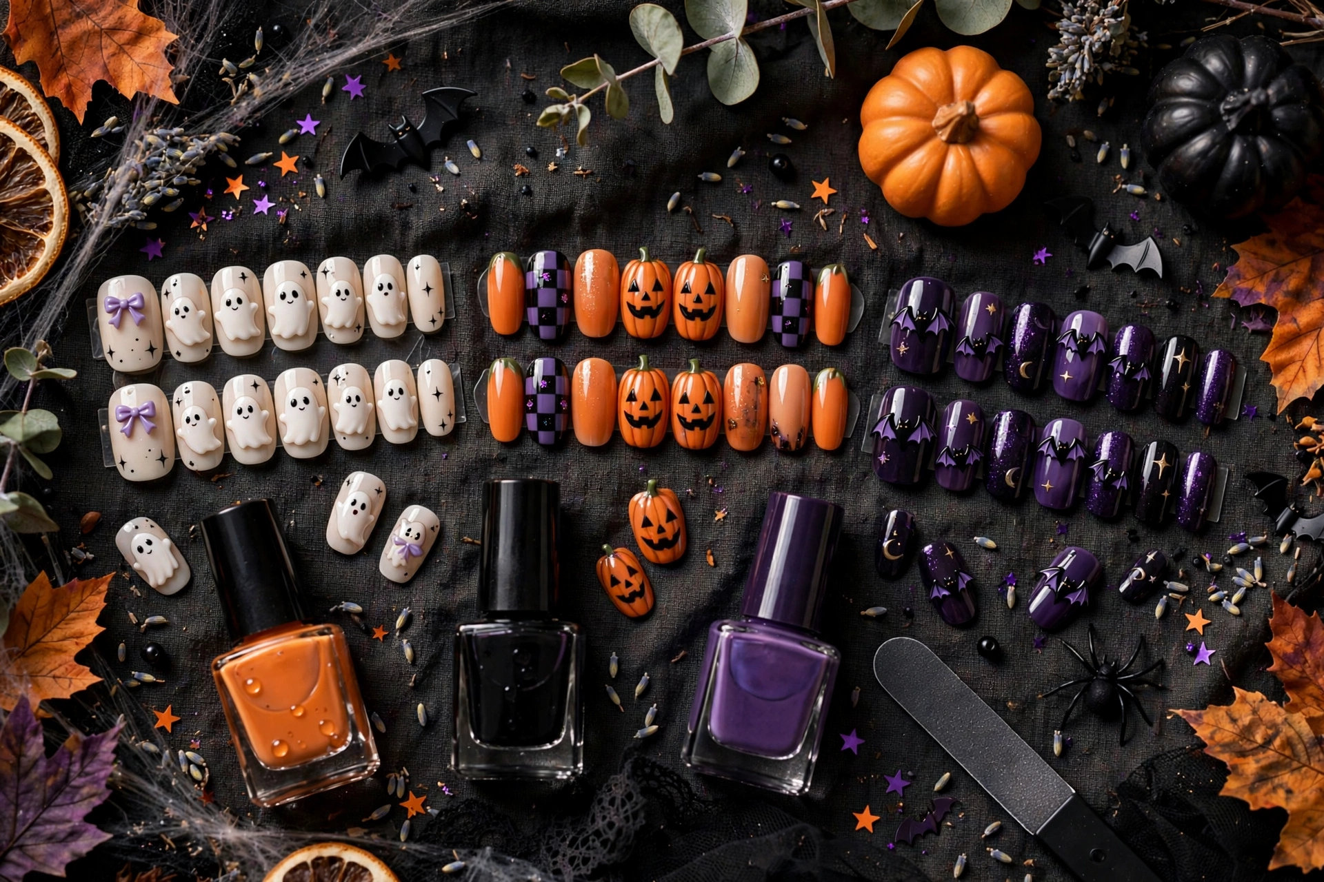 15 Spooky-Cute Halloween Nail Designs You Can Do at Home
